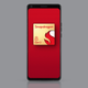 A photo render of the new Snapdragon chip on an undescriptive smartphone